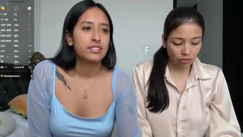 Snapshot of 2summerlove2 chatting on February 19, 6:43 pm Dalilah and Tarah online show from February 19, 6:43 pm