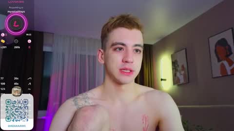 Snapshot of adampolerno chatting on January 7, 9:14 pm Hi Im Adam Glad to see u here 3 And its my first day online show from January 7, 9:14 pm