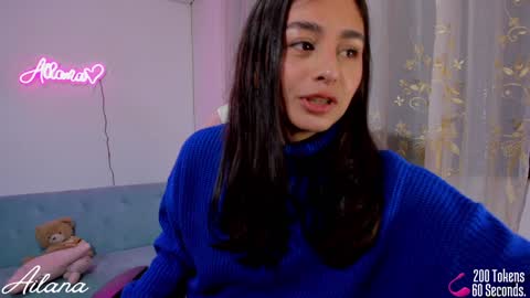 Snapshot of ailana__ chatting on January 20, 2:01 am Ailana online show from January 20, 2:01 am