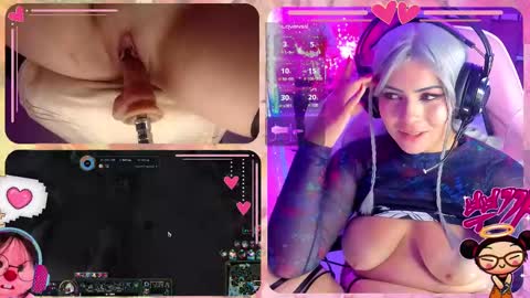 Snapshot of alessiadouce chatting on February 25, 2:47 am Alessia online show from February 25, 2:47 am
