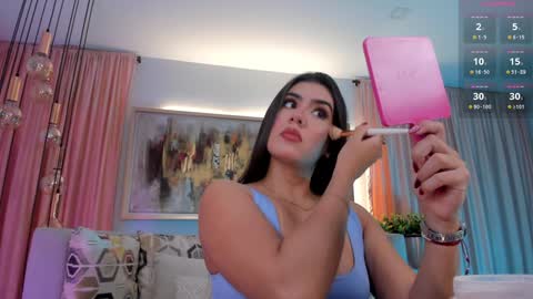 Snapshot of angelicavega_ chatting on February 5, 11:34 am Angelica Vega online show from February 5, 11:34 am
