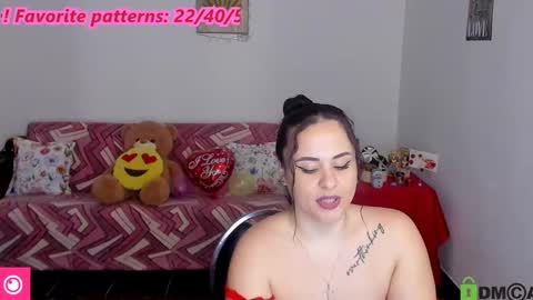 Snapshot of anissyax chatting on February 14, 7:07 am AnissyaX online show from February 14, 7:07 am