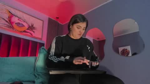 Snapshot of anny_ferrer_ chatting on February 16, 3:37 am Hi Pvt open Moans from lovense tell me Fav 143469 Especial level 34 online show from February 16, 3:37 am