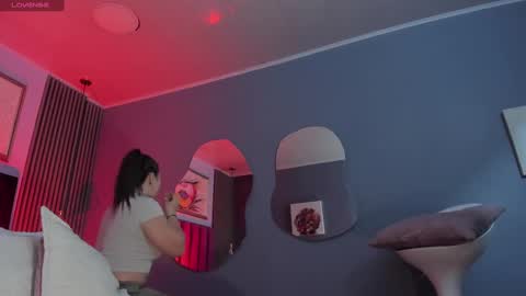 Snapshot of anny_ferrer_ chatting on February 13, 3:29 am Hi Pvt open Moans from lovense tell me Fav 143469 Especial level 34 online show from February 13, 3:29 am