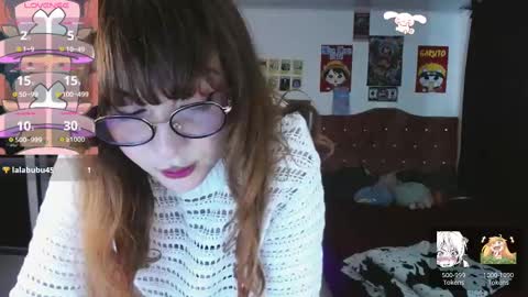 Snapshot of avril2809 chatting on March 11, 11:47 pm Abril online show from March 11, 11:47 pm