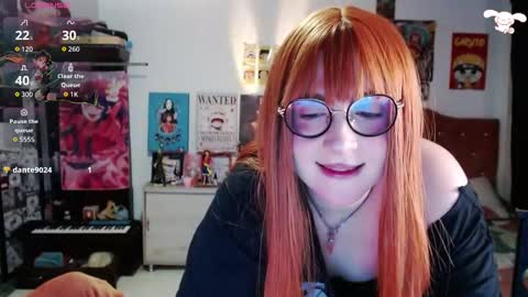 Snapshot of avril2809 chatting on September 9, 12:54 am Abril online show from September 9, 12:54 am