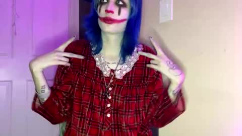 Snapshot of beckytheclown chatting on January 19, 2:36 am Beckytheclown online show from January 19, 2:36 am