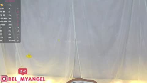 Snapshot of bella_franco chatting on January 14, 4:08 pm In instagran bel myangel online show from January 14, 4:08 pm