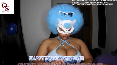Snapshot of blacksirenqueen chatting on March 6, 2:30 am Queen Siren online show from March 6, 2:30 am