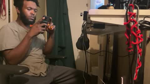 Snapshot of blakjag chatting on September 13, 4:48 am Blackjag00 online show from September 13, 4:48 am
