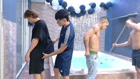Snapshot of boysgang_sex chatting on September 12, 1:35 pm Angelo Mark Fernando Taylor online show from September 12, 1:35 pm