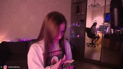 Snapshot of catromance chatting on December 8, 5:55 pm Katerina online show from December 8, 5:55 pm