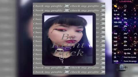 Snapshot of darkling_b chatting on March 11, 6:19 am Camila online show from March 11, 6:19 am