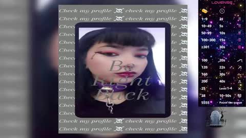 Snapshot of darkling_b chatting on March 5, 3:08 am Camila online show from March 5, 3:08 am
