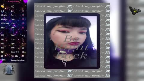Snapshot of darkling_b chatting on February 1, 2:37 am Camila online show from February 1, 2:37 am