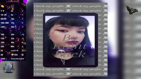 Snapshot of darkling_b chatting on February 8, 2:26 am Camila online show from February 8, 2:26 am