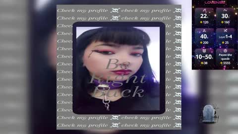 Snapshot of darkling_b chatting on March 3, 2:36 am Camila online show from March 3, 2:36 am