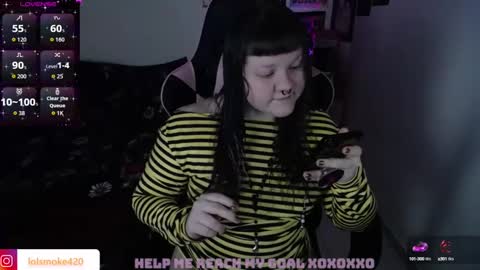Snapshot of destroyall420 chatting on September 9, 7:08 am Lola Bdsm and fries online show from September 9, 7:08 am