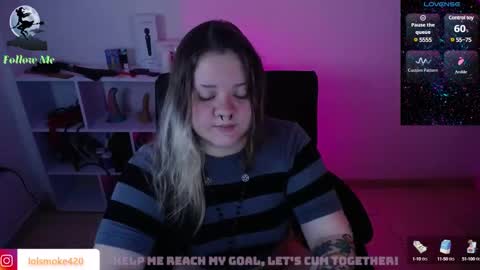 Snapshot of destroyall420 chatting on February 2, 3:32 am Lola Bdsm and fries online show from February 2, 3:32 am