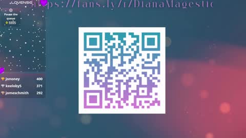 Diana online show from December 3, 8:01 pm