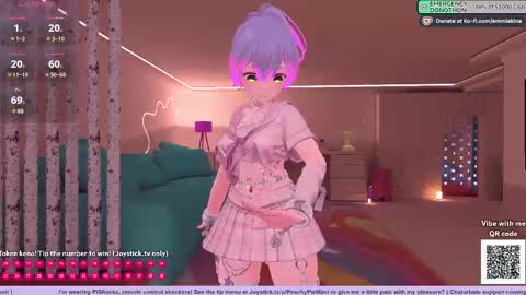 Snapshot of emmiakina chatting on February 2, 6:25 am Emmi Akina online show from February 2, 6:25 am