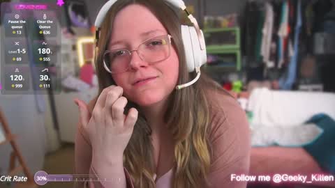 Snapshot of geeky_kitten chatting on January 25, 4:13 pm Geeky Kitten Leina - online show from January 25, 4:13 pm