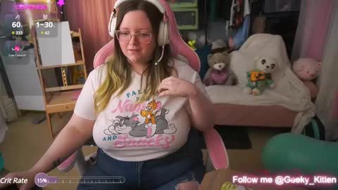 Snapshot of geeky_kitten chatting on March 10, 6:49 am Geeky Kitten Leina - online show from March 10, 6:49 am