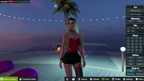 Snapshot of hikary__moon chatting on September 16, 10:35 pm Eva online show from September 16, 10:35 pm
