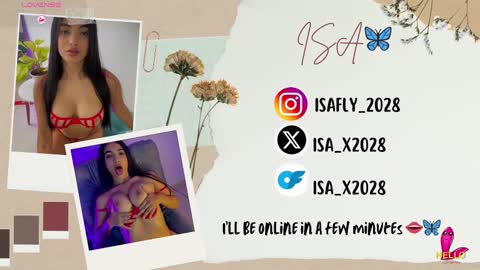 Isa Monroee  online show from March 7, 1:20 am