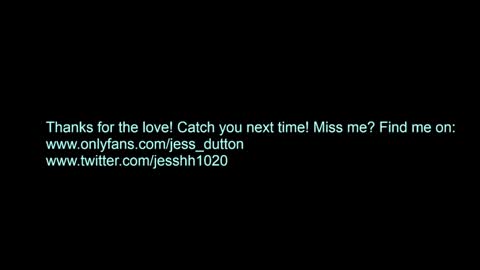 Jessica online show from February 6, 12:43 am