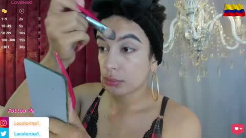 Snapshot of lacolorina_ chatting on February 28, 5:04 am Colorina online show from February 28, 5:04 am