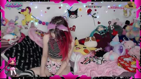 Snapshot of likemyashe chatting on January 28, 3:57 am LikeMyAshe online show from January 28, 3:57 am