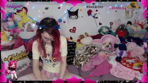 Snapshot of likemyashe chatting on January 23, 5:45 am LikeMyAshe online show from January 23, 5:45 am