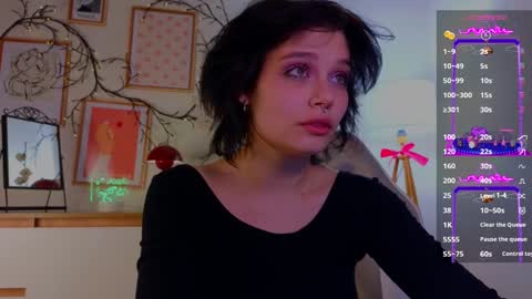 Snapshot of melan1e_ chatting on February 6, 12:00 am mel online show from February 6, 12:00 am