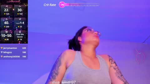 Snapshot of miia_smith97 chatting on January 21, 5:05 am mia online show from January 21, 5:05 am