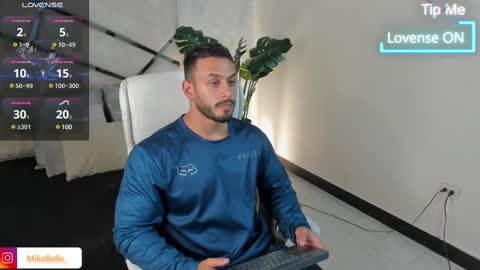 Snapshot of mike_belle chatting on February 11, 7:59 pm Mike Belle online show from February 11, 7:59 pm