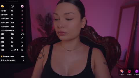 Snapshot of missmerciless chatting on February 8, 9:35 am LUXXANDRA online show from February 8, 9:35 am