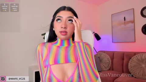 Snapshot of missvancouver_ chatting on January 27, 11:43 pm Mafe Jimenez online show from January 27, 11:43 pm