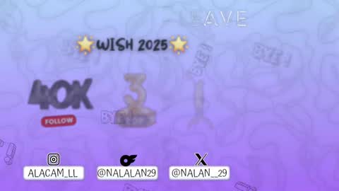 Onlyf4s nalalan29 online show from January 17, 12:21 pm