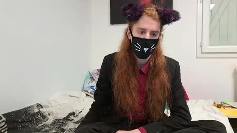 Snapshot of neko_nyaaa chatting on February 1, 6:08 pm Neko online show from February 1, 6:08 pm