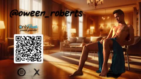 Snapshot of oween_roberts chatting on January 3, 4:06 pm Oween online show from January 3, 4:06 pm