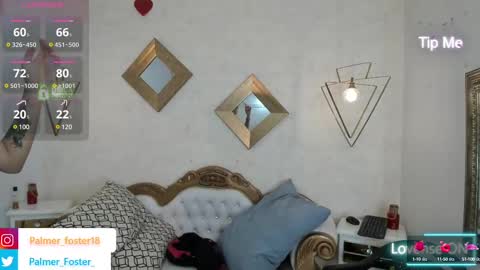 Snapshot of palmer_foster chatting on February 20, 9:09 pm Palmer online show from February 20, 9:09 pm