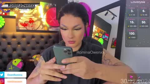 ROMINA OWEN online show from December 30, 8:10 am