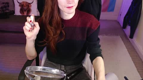 Snapshot of rosieplay chatting on February 26, 11:30 pm RosieFem online show from February 26, 11:30 pm
