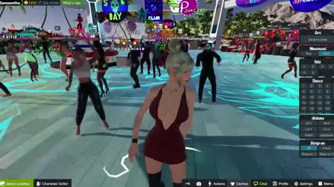 Snapshot of samanthaguadas chatting on March 7, 3:07 pm Samantha online show from March 7, 3:07 pm