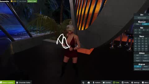 Snapshot of samanthaguadas chatting on March 7, 6:11 pm Samantha online show from March 7, 6:11 pm
