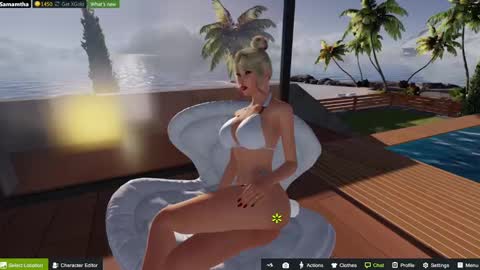 Snapshot of samanthaguadas chatting on March 7, 7:41 am Samantha online show from March 7, 7:41 am