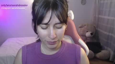 Snapshot of sarahdressler chatting on February 25, 11:26 pm sarahdressler online show from February 25, 11:26 pm
