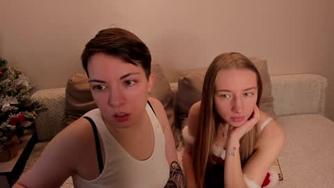 Amanda and  pair in a real life we love each other but can play with you online show from December 27, 8:35 am