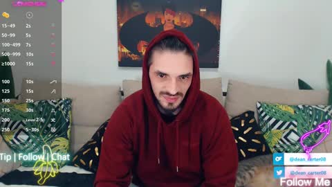Dean Carter online show from February 19, 2:33 am